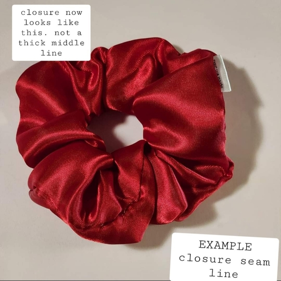 3 for 20** Cobalt silk scrunchies - Picture 6 of 6